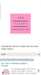 Mobile Screenshot of closettherapistblog.com